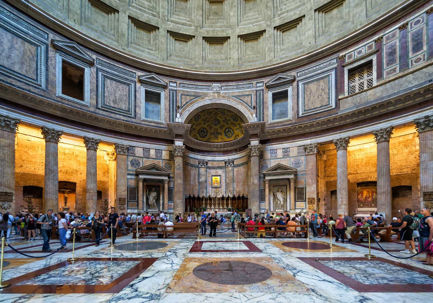 pantheon interior overview