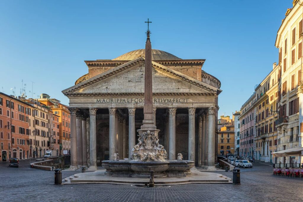 pantheon and obelisk